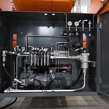 Auftragskonstruktion Hydraulik